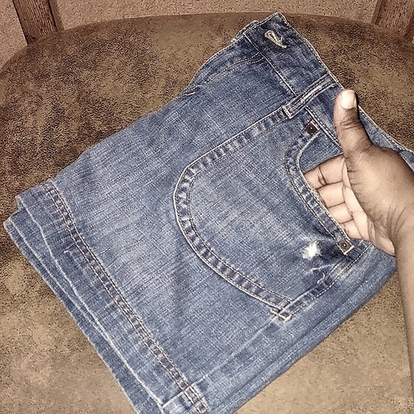 AEROPOSTALE Denim Mini Skirt - Picture 8 of 10